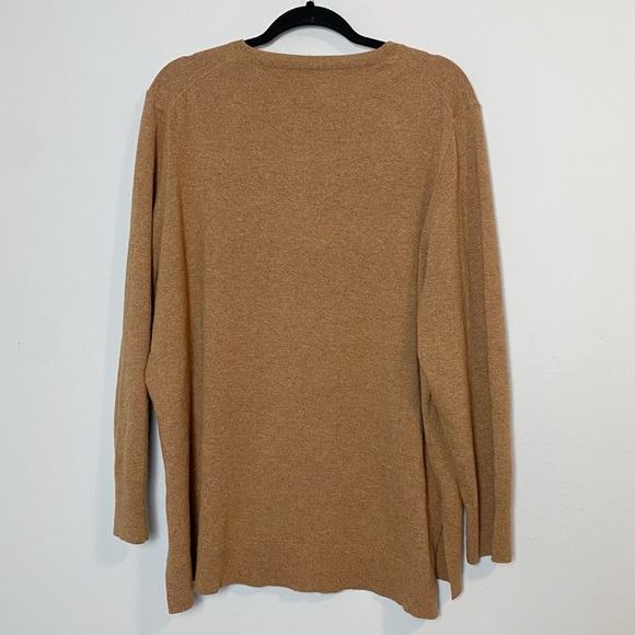 J. Crew Wool Blend V-Neck Tunic Sweater - Picture 9 of 11